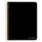 Black Solid | 2026 6 x 7.75 Inch 18 Months Weekly Desk Planner | Foil Stamped Cover | July 2025 - December 2026